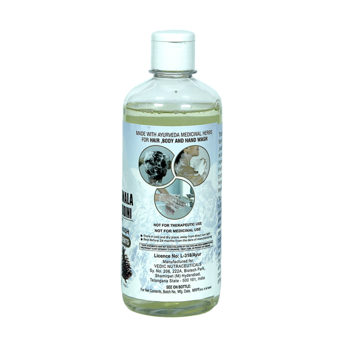 Paradarshaka Komala Kesha, Kaya and Kara Shodini – 500 ml - Image 4